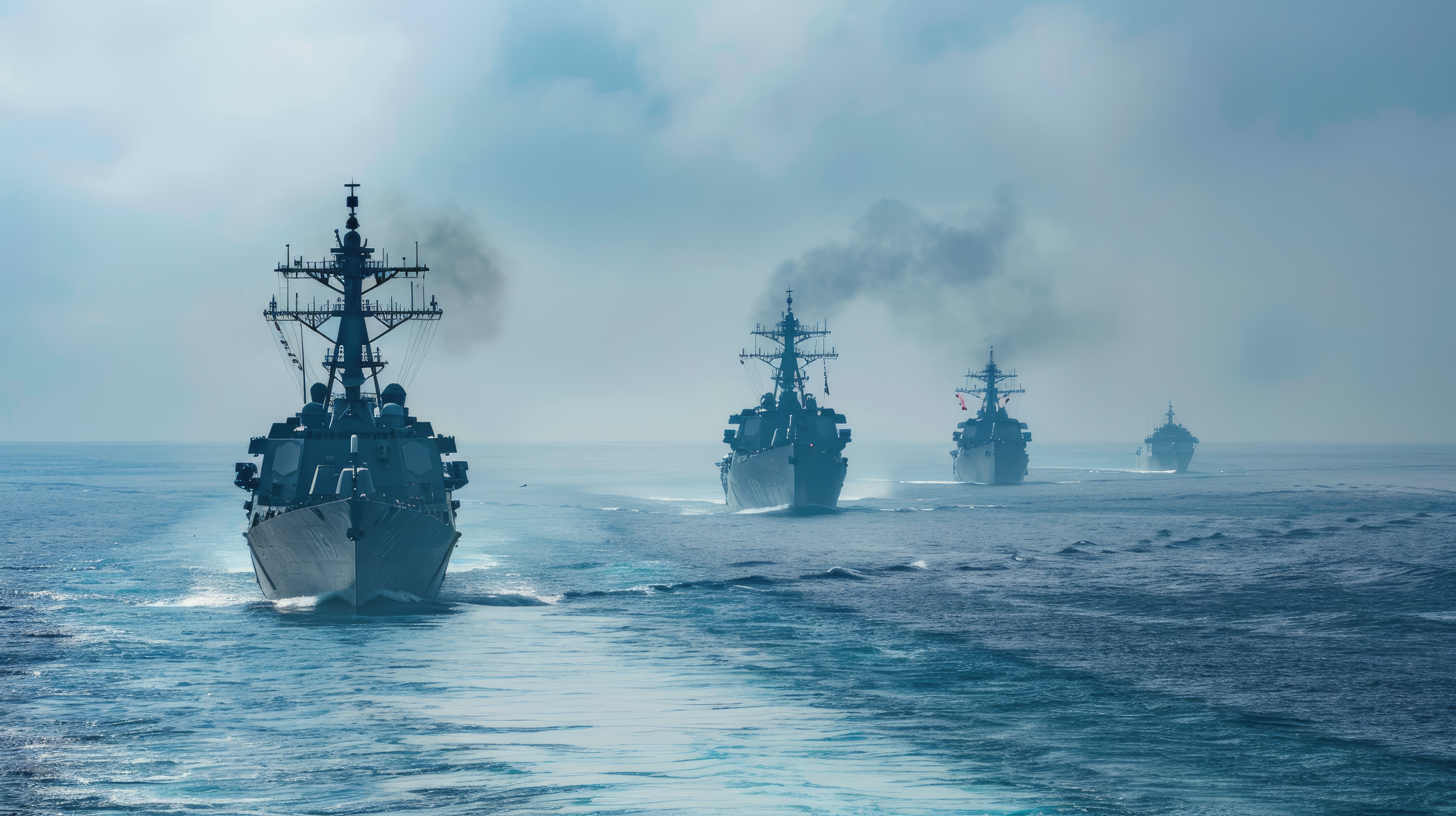 An image of navy ships